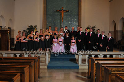 Wedding Halls Columbus Ohio on Flower Girl Dresses Of The Month Bubblegum Pink And Black Style 326