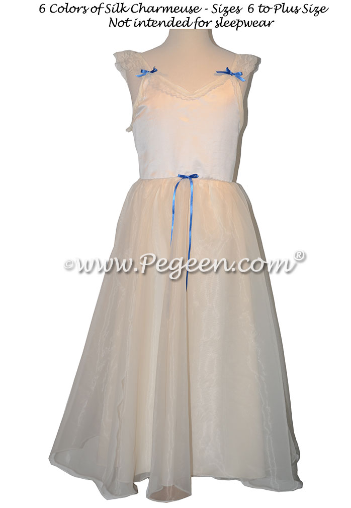 Clara's Nightgown for the Nutcracker Ivory Silk Style 768