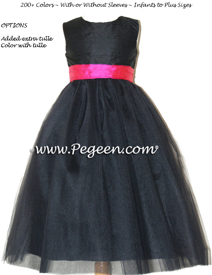 Bisque and Luscious Pink FLOWER GIRL DRESSES STYLE 356 Bisque and Luscious Pink FLOWER GIRL DRESSES STYLE 356