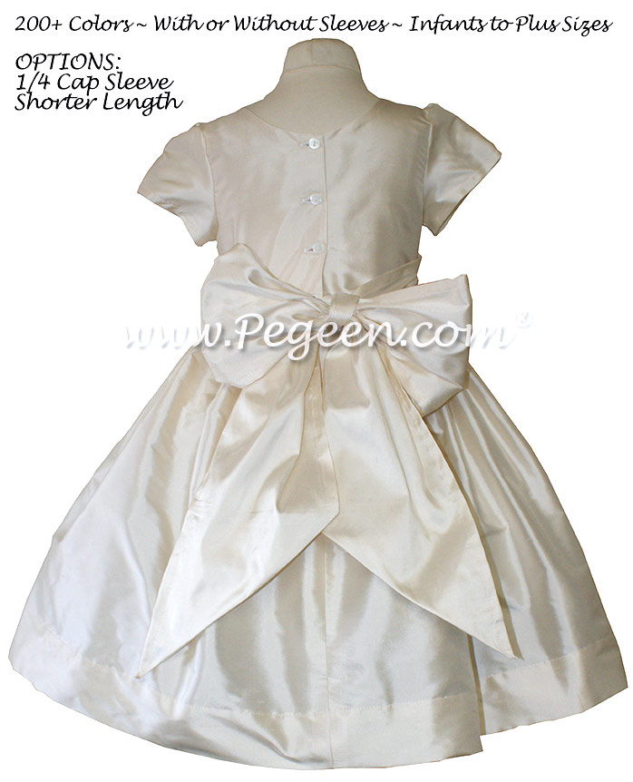Bisque Flower Girl Dresses ~  Classics Style 388