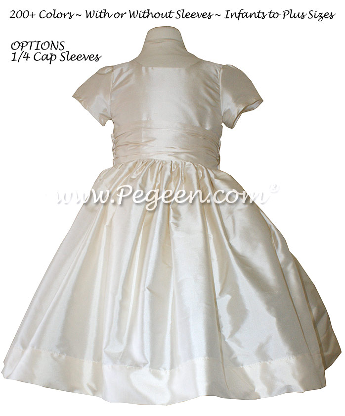Bisque Flower Girl Dresses ~  Classics Style 388