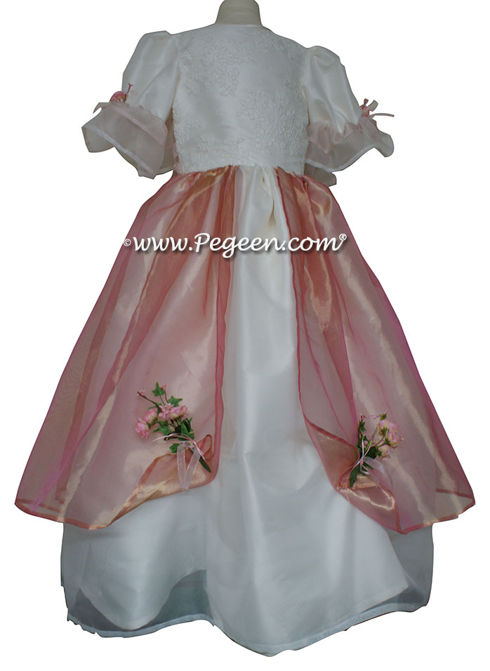 Silk Flower Girl Dresses from the Regal Dress Collection - Princess Alexandria