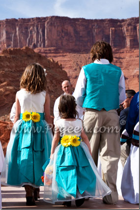 Boy's silk vests in 200 Colors