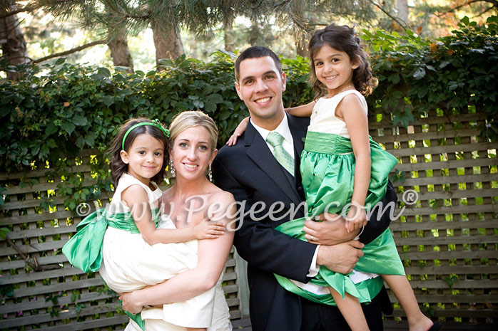 clover flower girl dresses