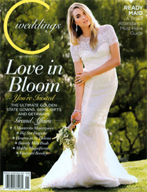 Pegeen featured in C Magazine Weddings