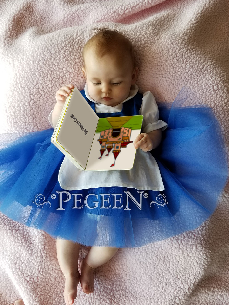 Infant Beauty and the Beast Belle Daytime Tulle Dress