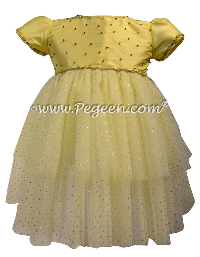 Infant Beauty and the Beast Belle Ballroom Tulle Dress
