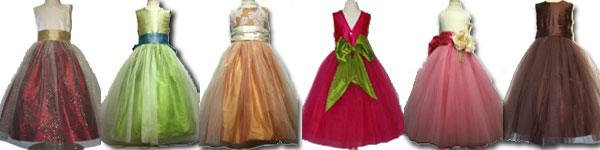 Pegeen Flower Girl Dresses in tulle