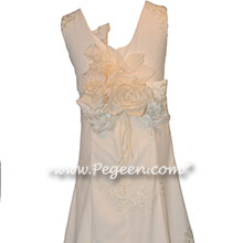 320 Ivory Jr Bridesmaids Dress