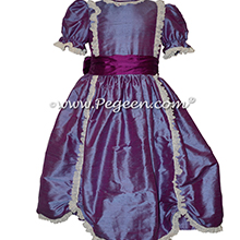 Razzleberry and Purple Victorian Style Clara or Nutcracker Party Scene Dresses and Costume