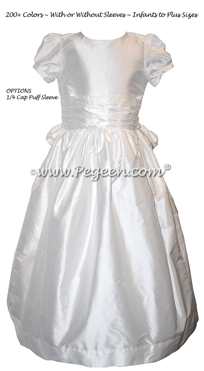 Simple First Communion dresses - Style 398