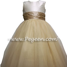 Black and Blue Tulle flower girl dress used for Bar Mitzvah