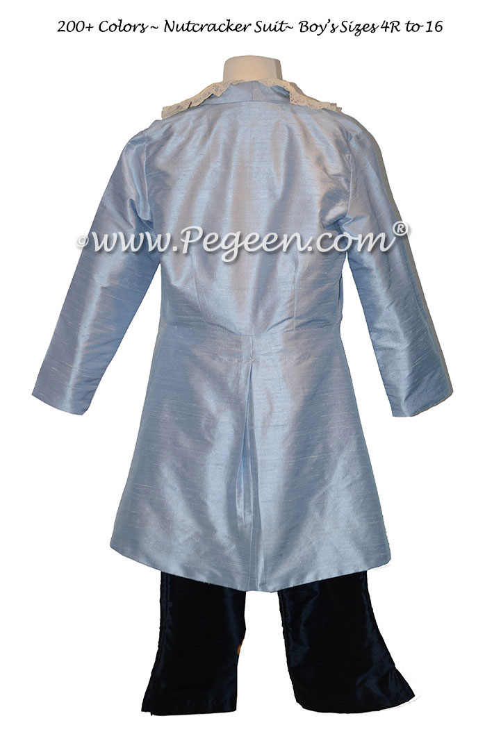 Boy’s Ring Bearer or Nutcracker Suit Style 598 with Long Top Coat