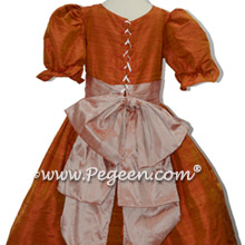 Tangerine and Toffee Creme Nutcracker Dress or Costume