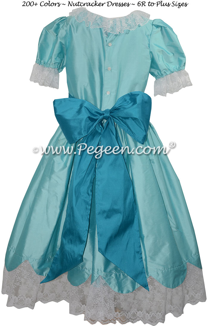 Tiffany Blue and Ocean Blue Nutcracker Dress Style 724