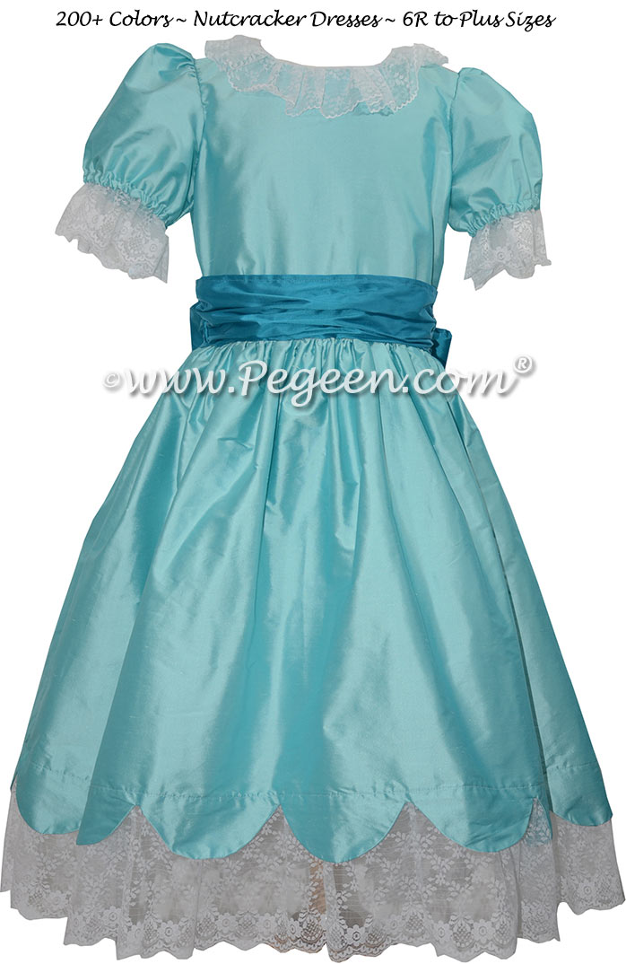 Tiffany Blue and Ocean Blue Nutcracker Dress Style 724