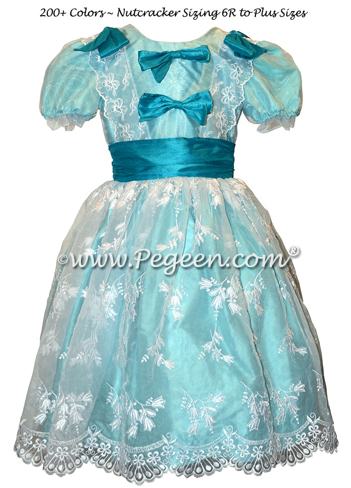 Aqua Clara Nutcracker Ballet Party Scene Dresses - Style 727