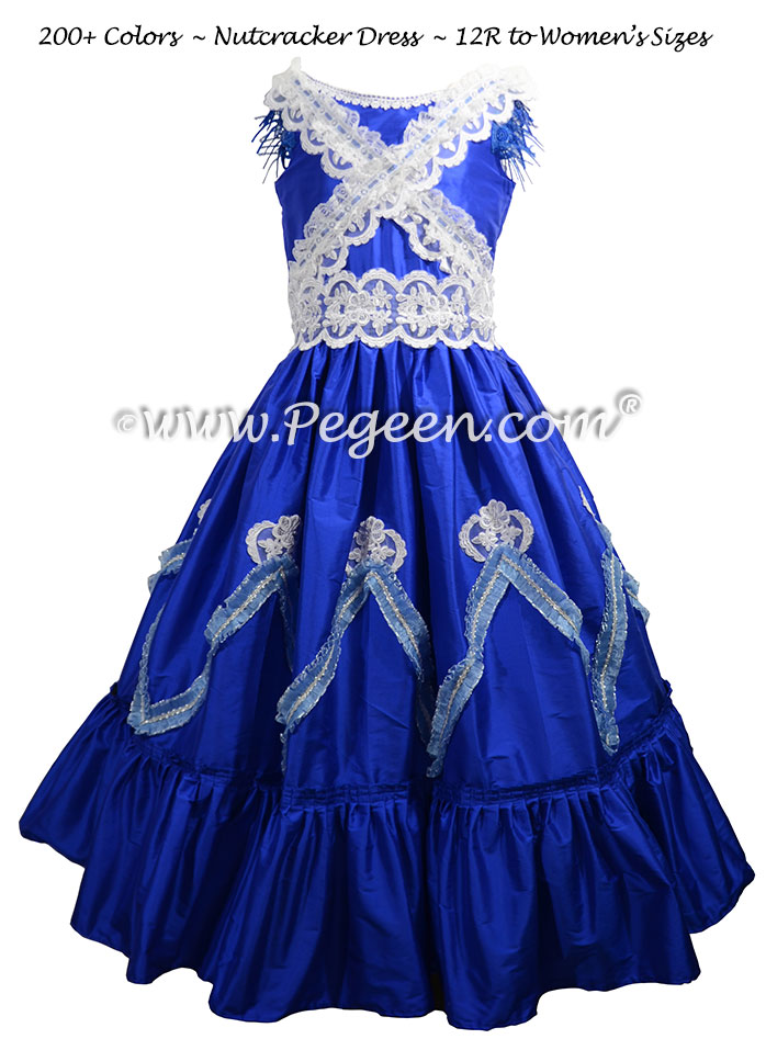 Sapphire Mothers Nutcracker Dress or Costume for the Party Scene