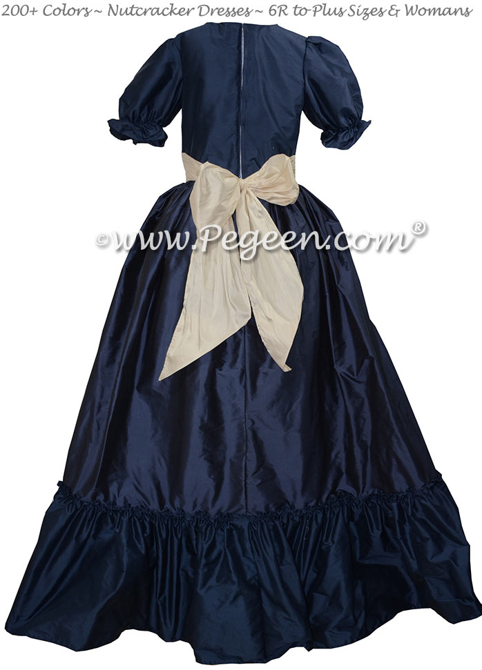 Women's Navy Nutcracker Dress for Party Scene Style 799