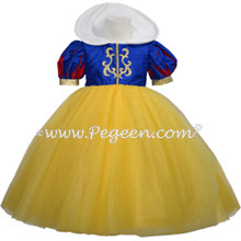 Snow White Disney style dress in silk 