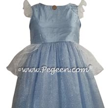 Cinderella Disney Style flower girl dress