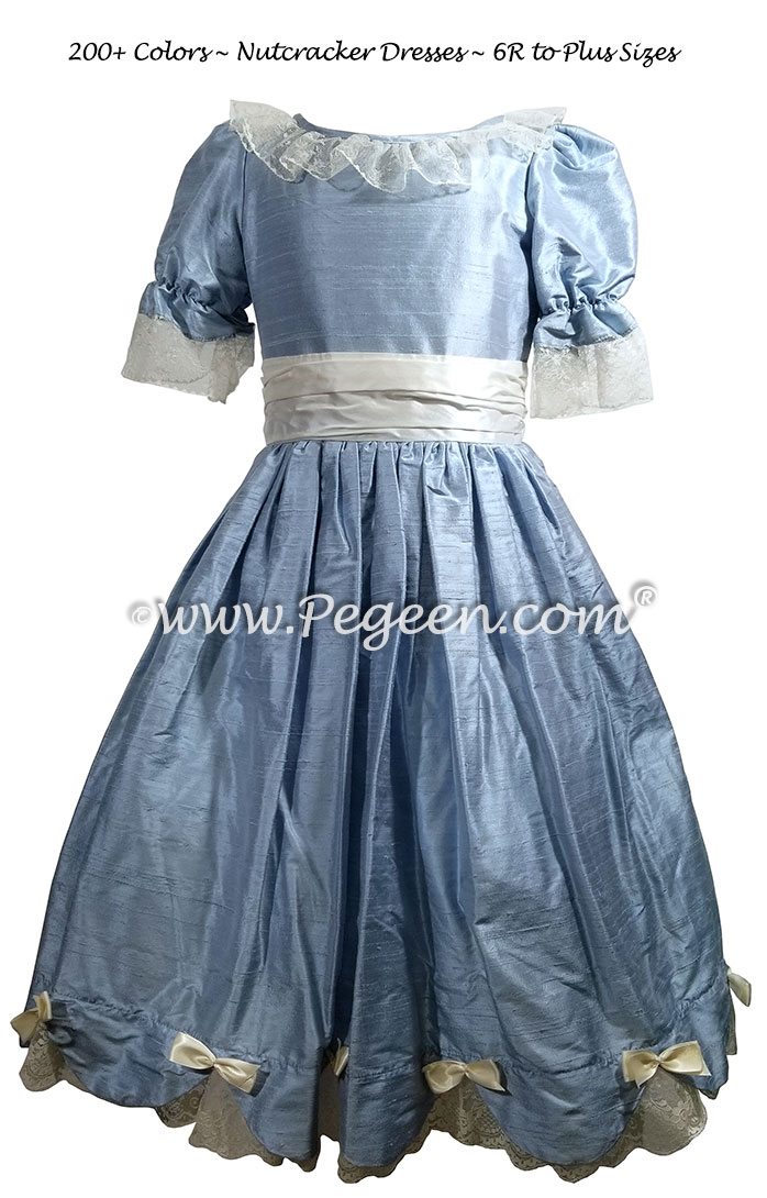 Nutcracker Party Dress - Clara Dress in Cloud Blue Style 724