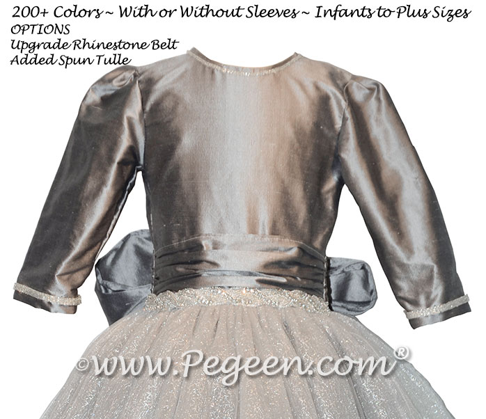 Adding bling in the Pegeen Dress Dreamer