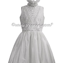 White First Holy Communion Dress