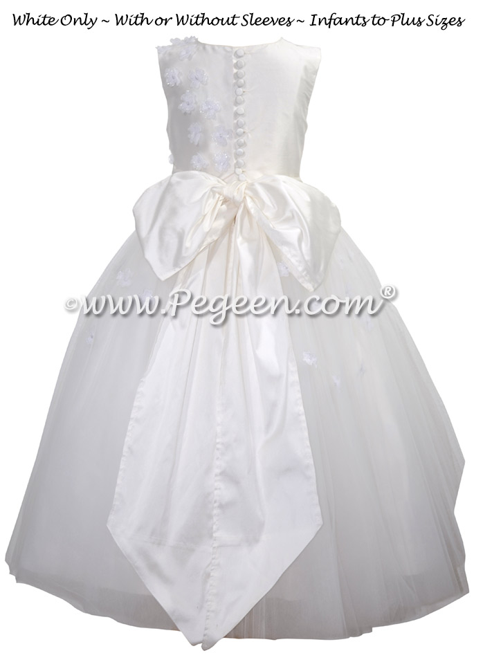 White First Holy Communion Dress Style 970 | Pegeen