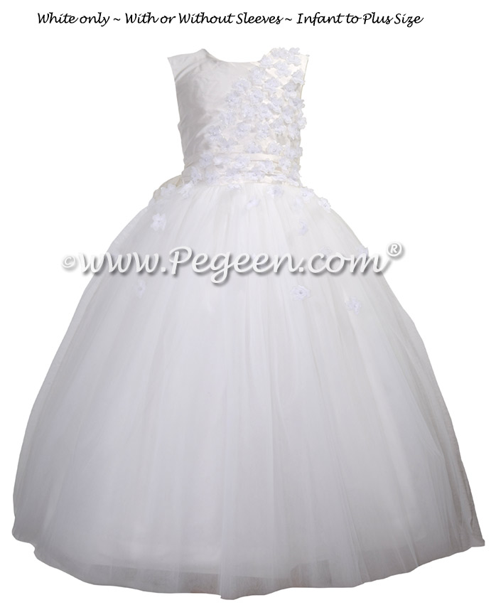 White First Holy Communion Dress Style 970 | Pegeen