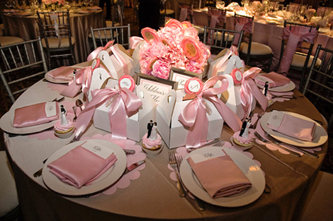 Set up a children's treat table at your wedding