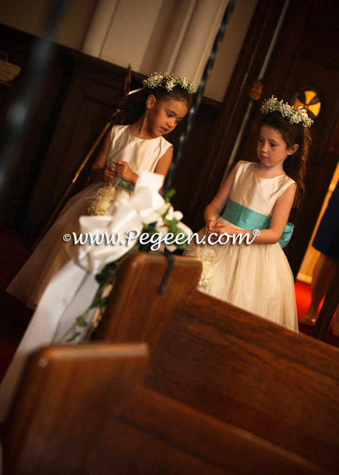 DIY Tulle Flower Girl Dress