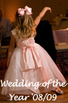 Flower Girl Dresses of the Year in Petal Pink and Ivory