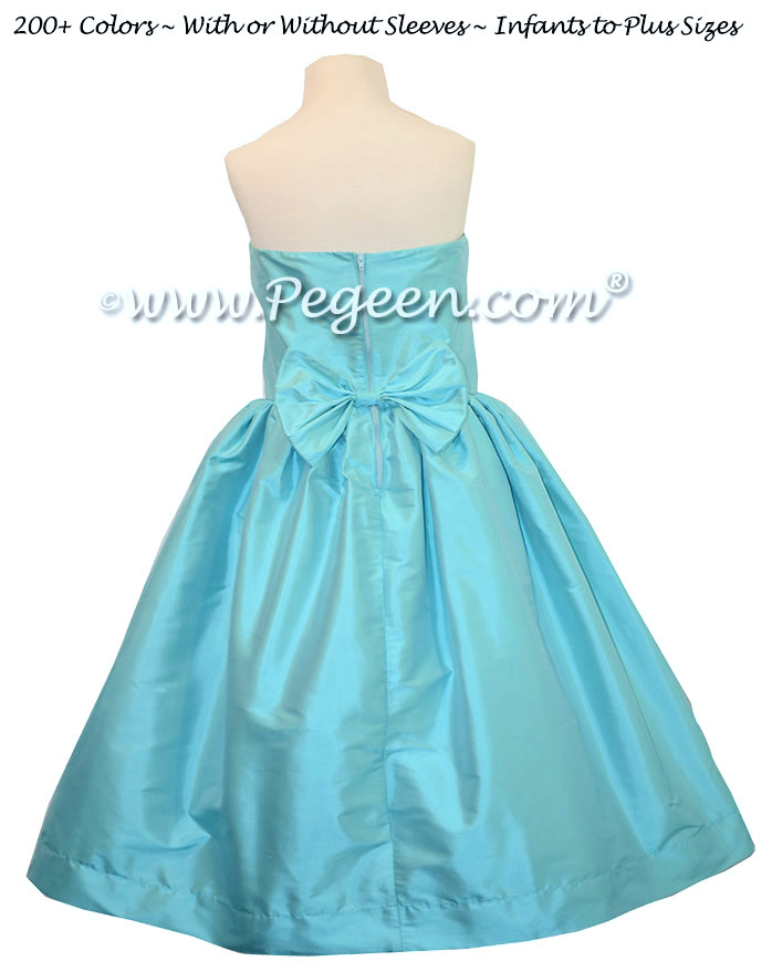 Tiffany Blue Jr Bridesmaids Dress - Style 306