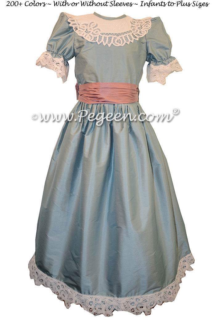 Rum Pink and French Blue Nutcracker Party Scene Dress