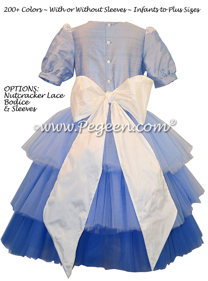 Ombre Flower Girl Dress used for the Nutcracker Party for Clara | Pegeen