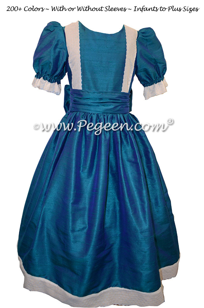 Peacock Nutcracker Party Scene Dress Style 751 by Pegeen