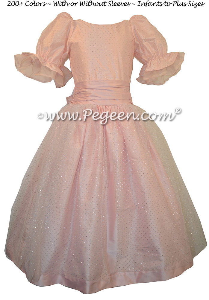 Pink Clara Party Dress for Nutcracker Ballet - Part of the Nutcracker Collection by Pegeen Style 755