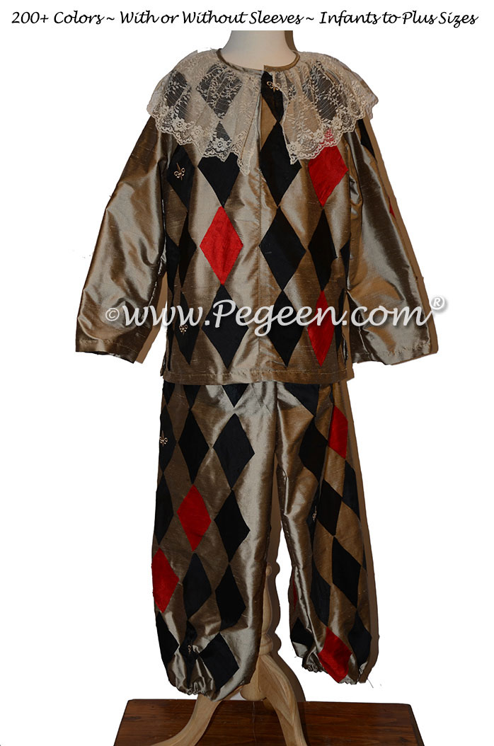 Harlequin Nutcracker Male Suit Style 783 by Pegeen