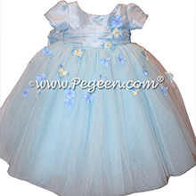 Flower Girl Dress Style 900 - Earth Fairy from the Fairytale  Collection in Steele Blue