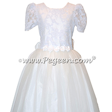 Antique White First Communion Dress Style 963