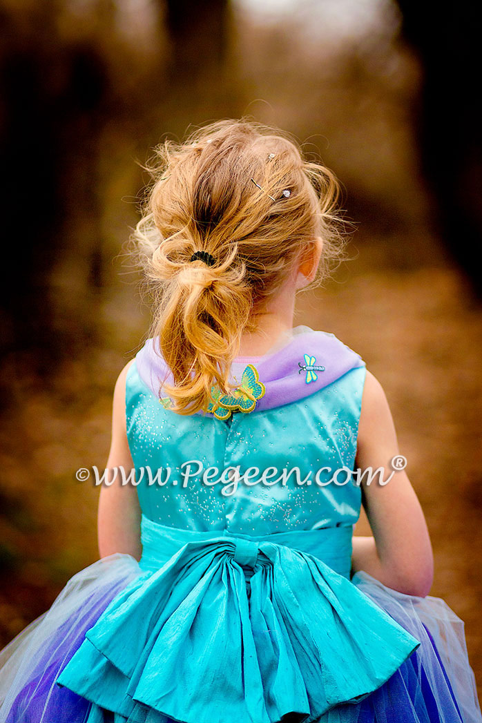 Disney Cinderella Inspired Flower Girl Dress