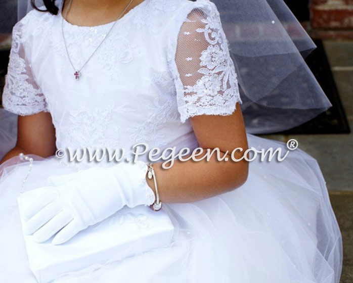White First Communion Dresses or Flower girl dresses