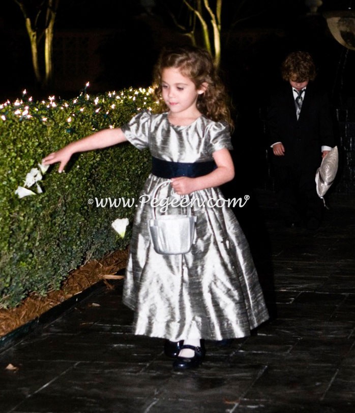 Sequin flower girl dresses