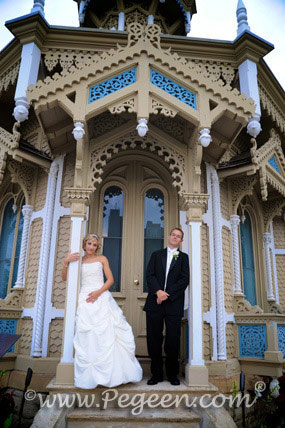 FRENCH BLUE- SEMISWEET  FLOWER GIRL DRESSES 