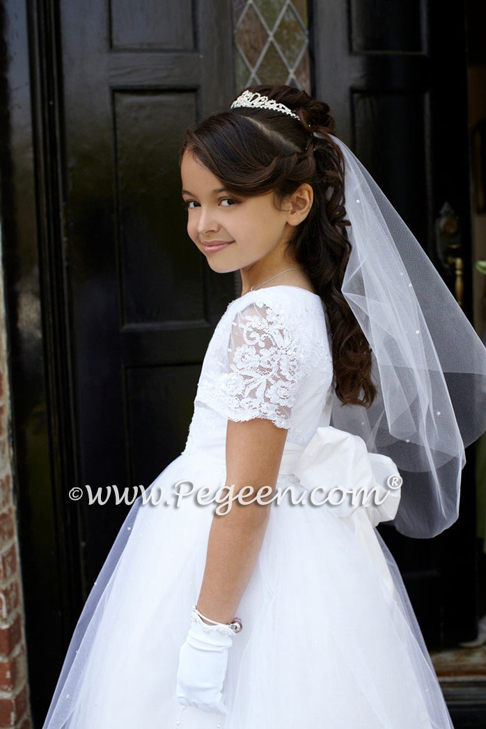 White First Communion Dresses or Flower girl dresses