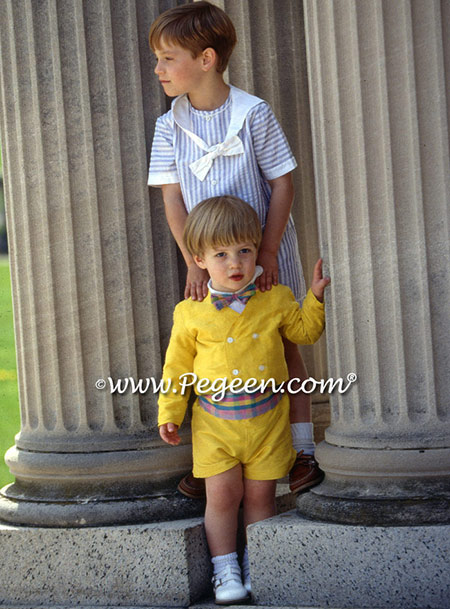 CUSTOM BOY'S SILK RING BEARER SUIT