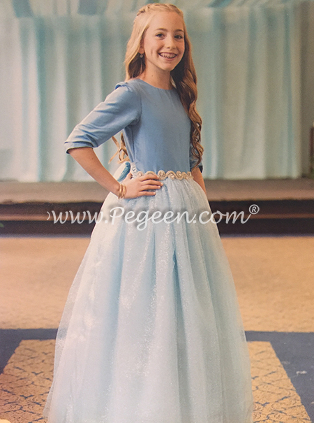 Jr. Bridesmaids Dress in Bluemoon Couture Style 931