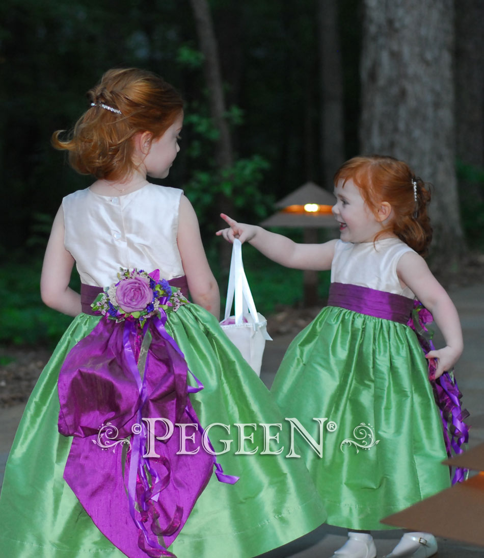 Flower girl dresses by Pegeen Flower Girl Dress Company