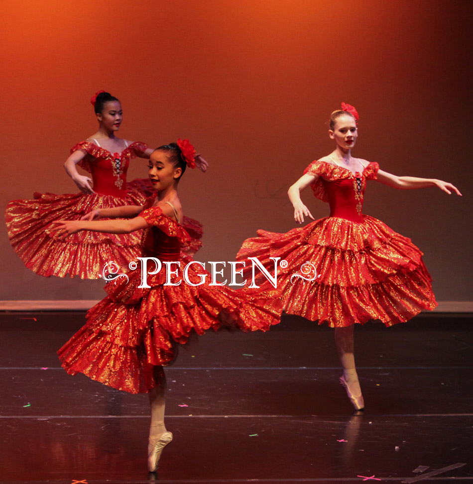 Spanish Dancers from Nutcracker Styles for the ballet